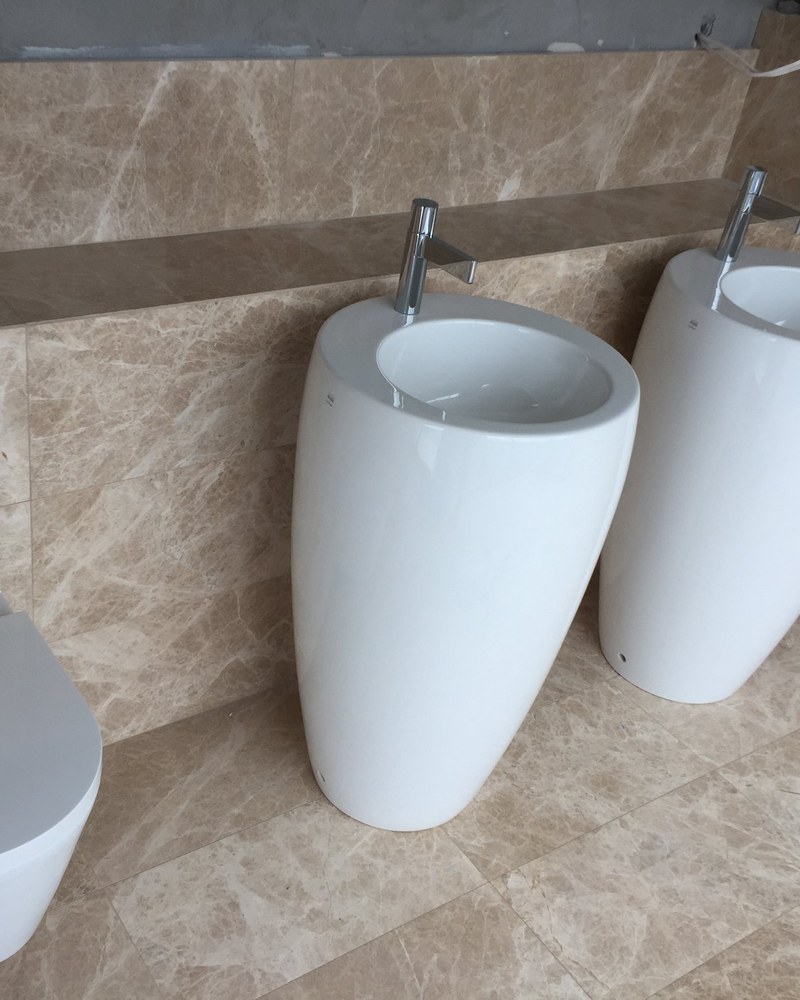 Wall-Hung Pan & Basins — Solder On Plumbing & Gas