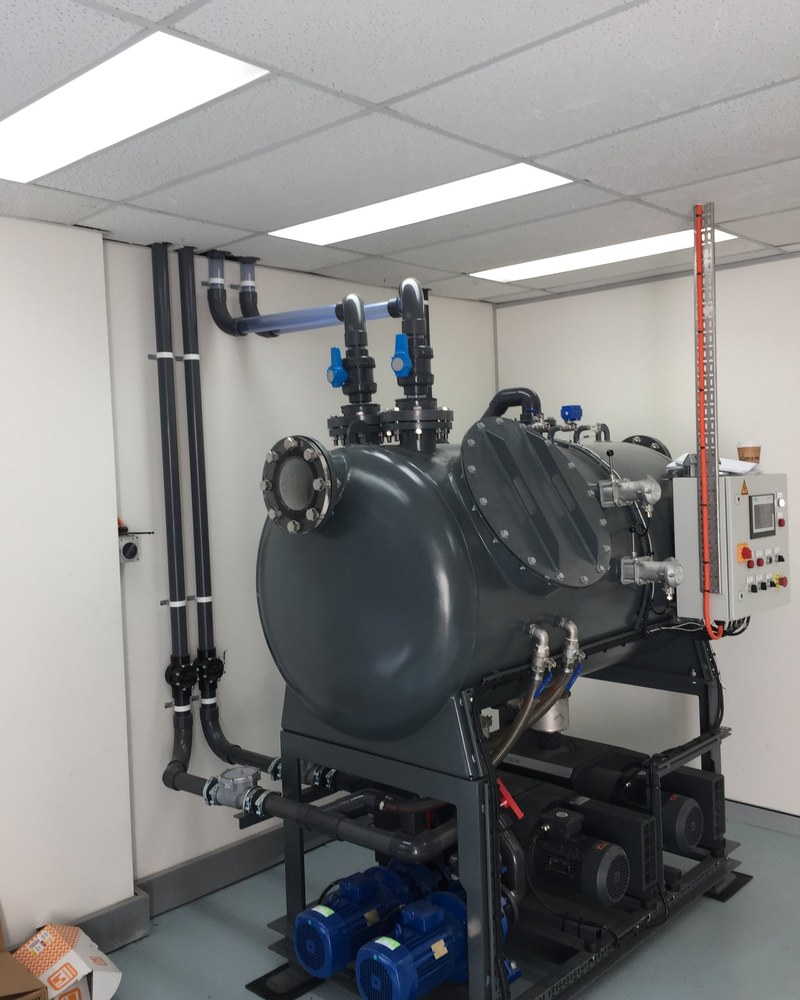 Commercial Pump Set — Solder On Plumbing & Gas